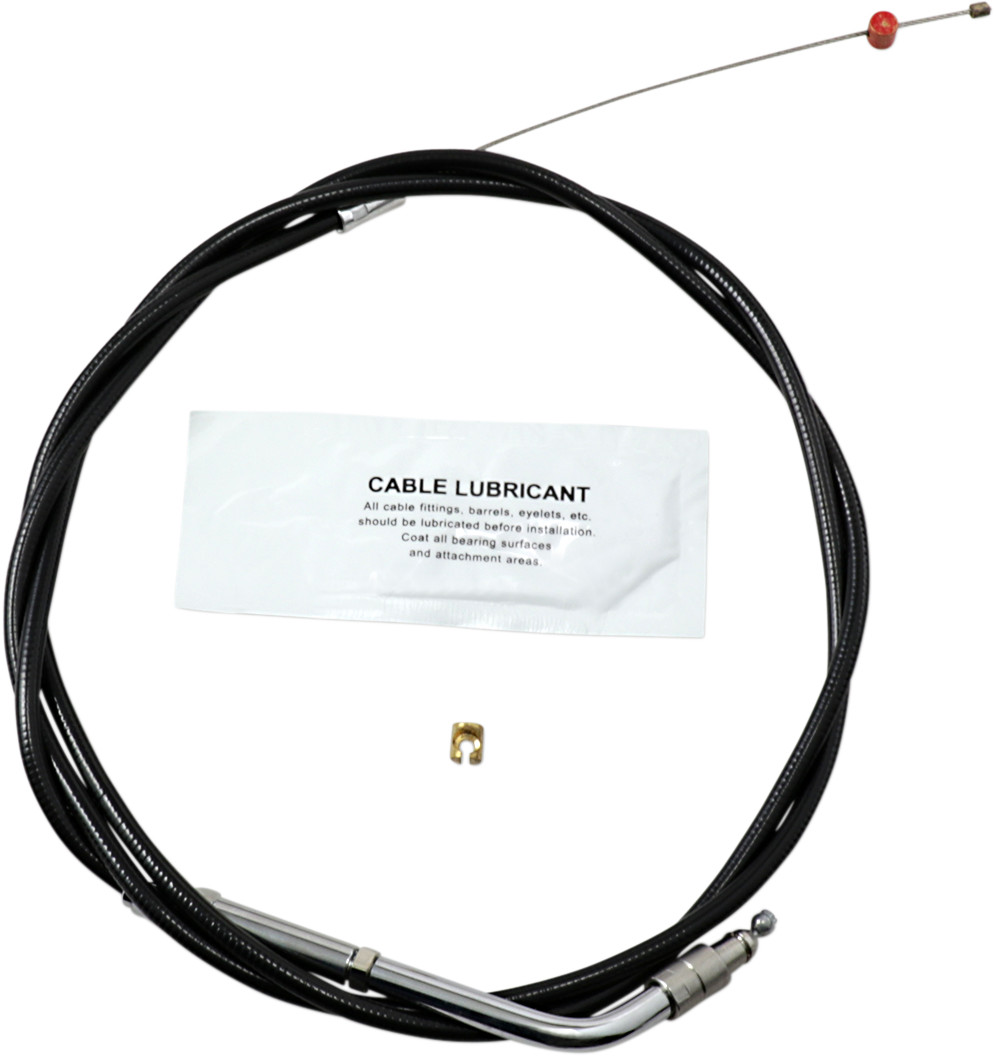 BARNETT Black Vinyl Throttle/Idle Cable