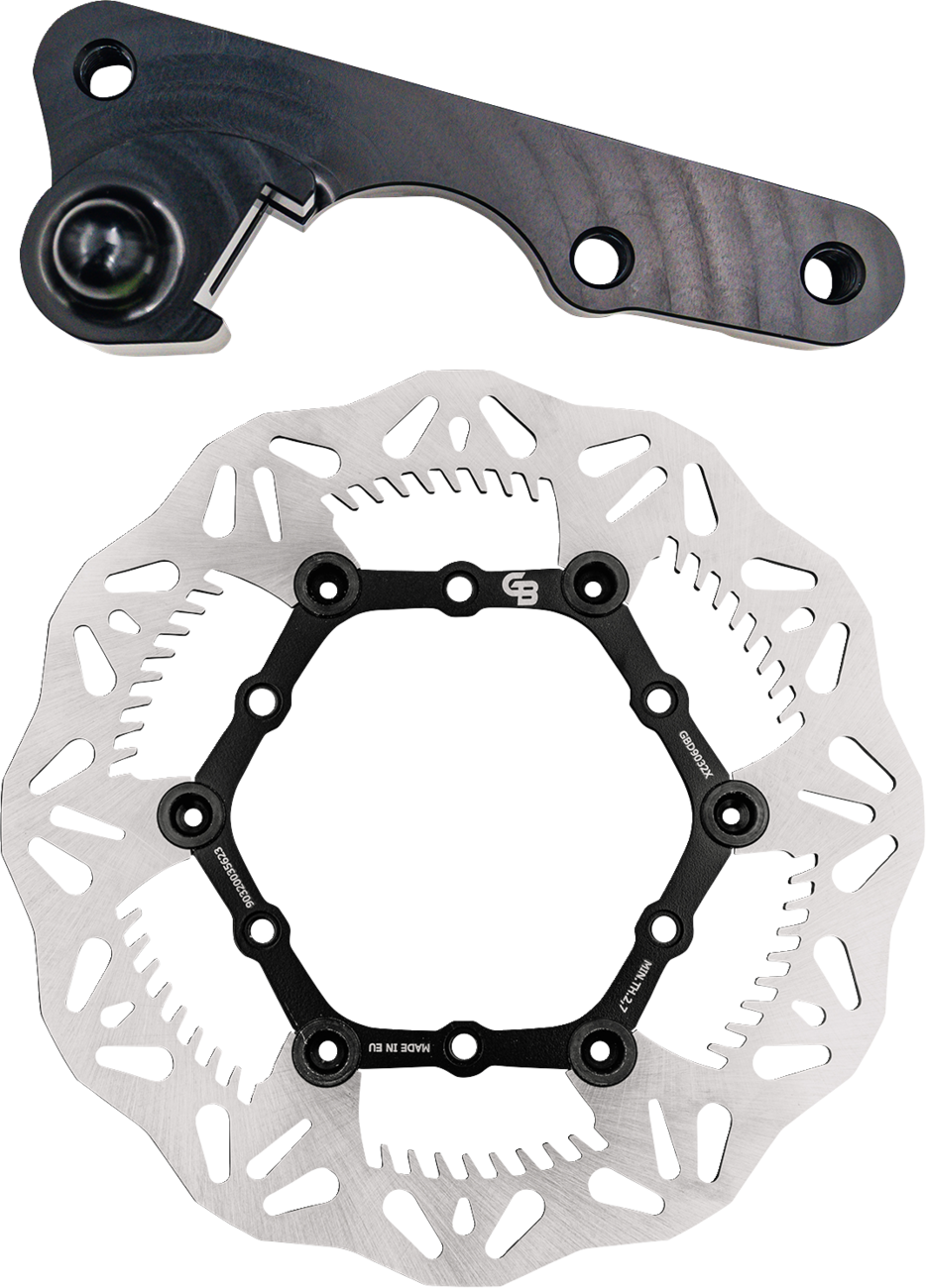 GBRAKES Wave® Brake Rotor Kit With Bracket