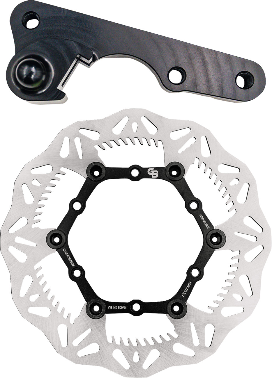 GBRAKES Wave® Brake Rotor Kit With Bracket