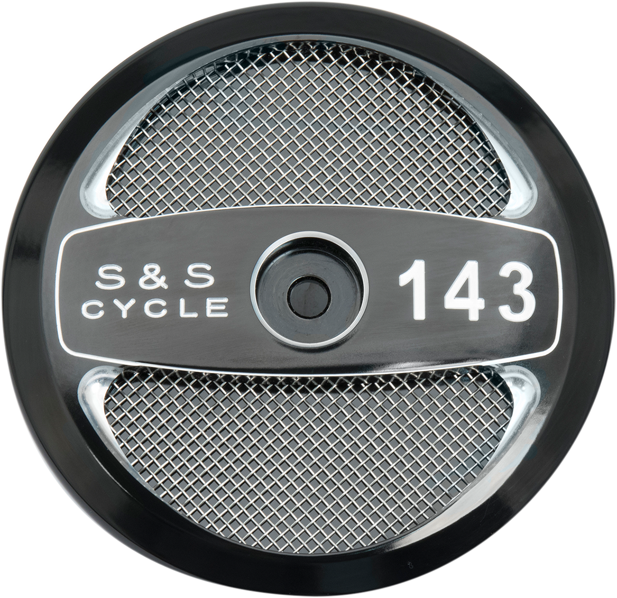S&s cycle Stealth Air Cleaner Cover - Black - 143"