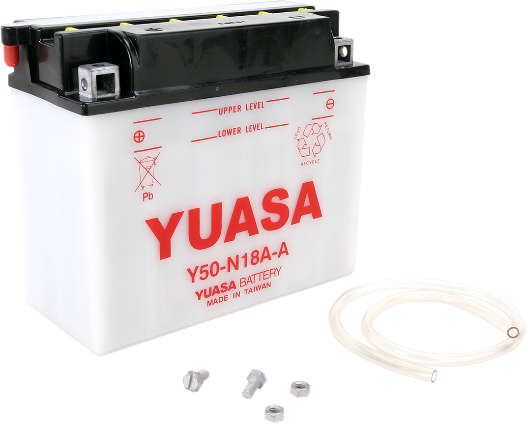 YUASA Conventional Battery — 12 V