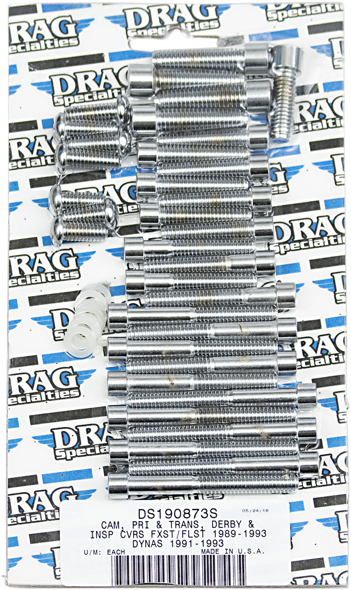 Drag Specialties Cam/Primary/Transmission Cover Bolt Set