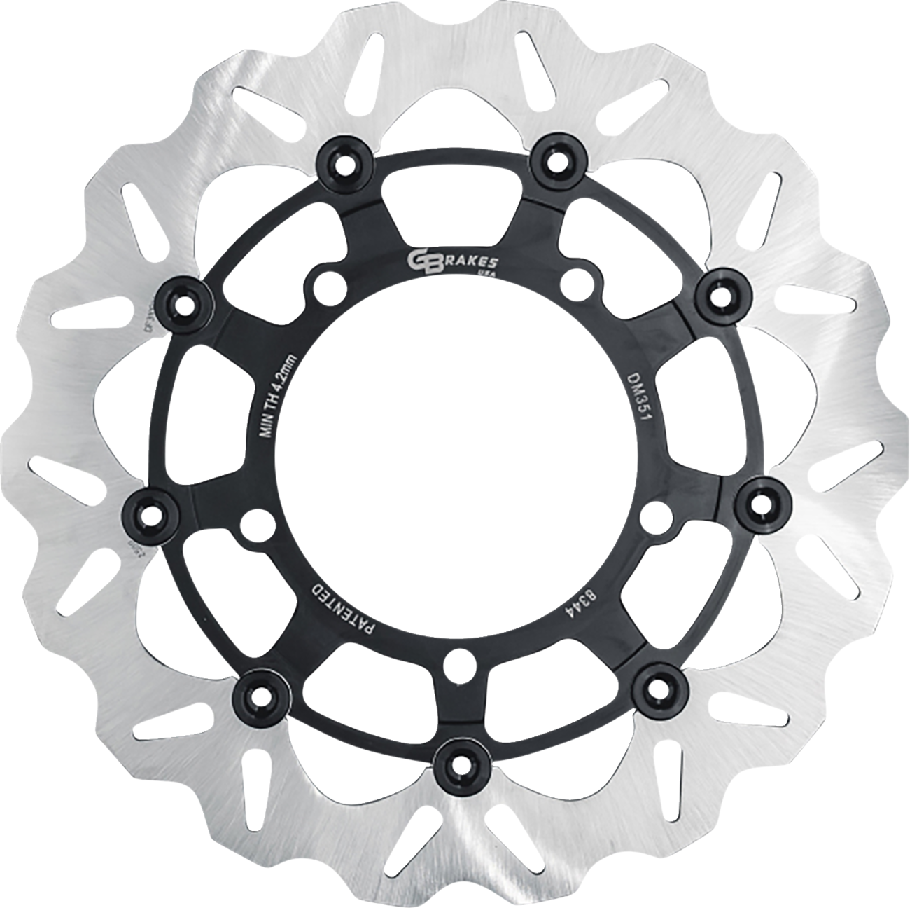 GBRAKES Floating Wave Brake Rotor