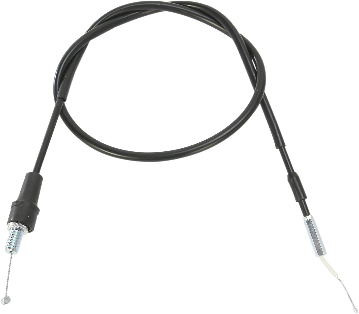 Moose Racing Black Vinyl Throttle Cable