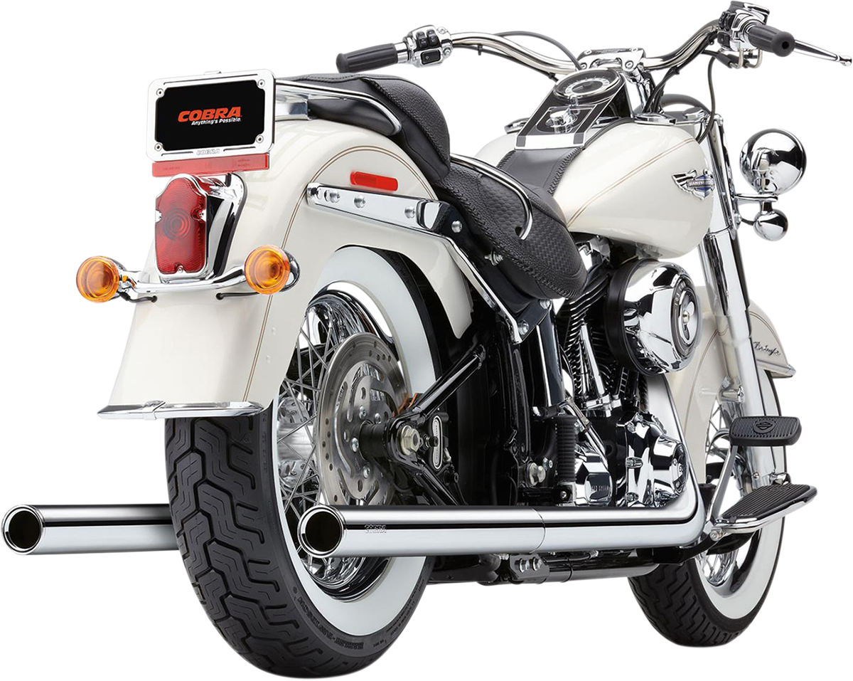 COBRA BAD HOMBRE DUALS CHROME SOFTAIL 07-11