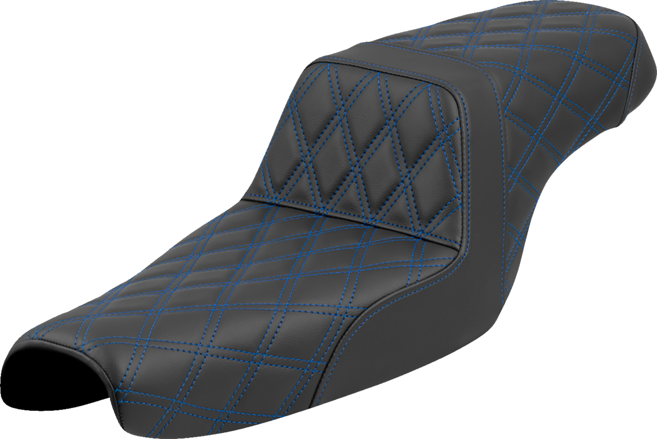 SADDLEMEN Lattice Stitch Step-Up Seat