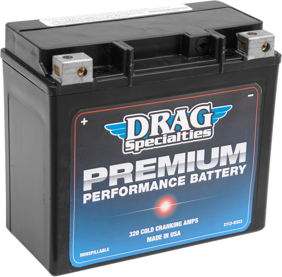 Drag Specialties Premium Performance Battery