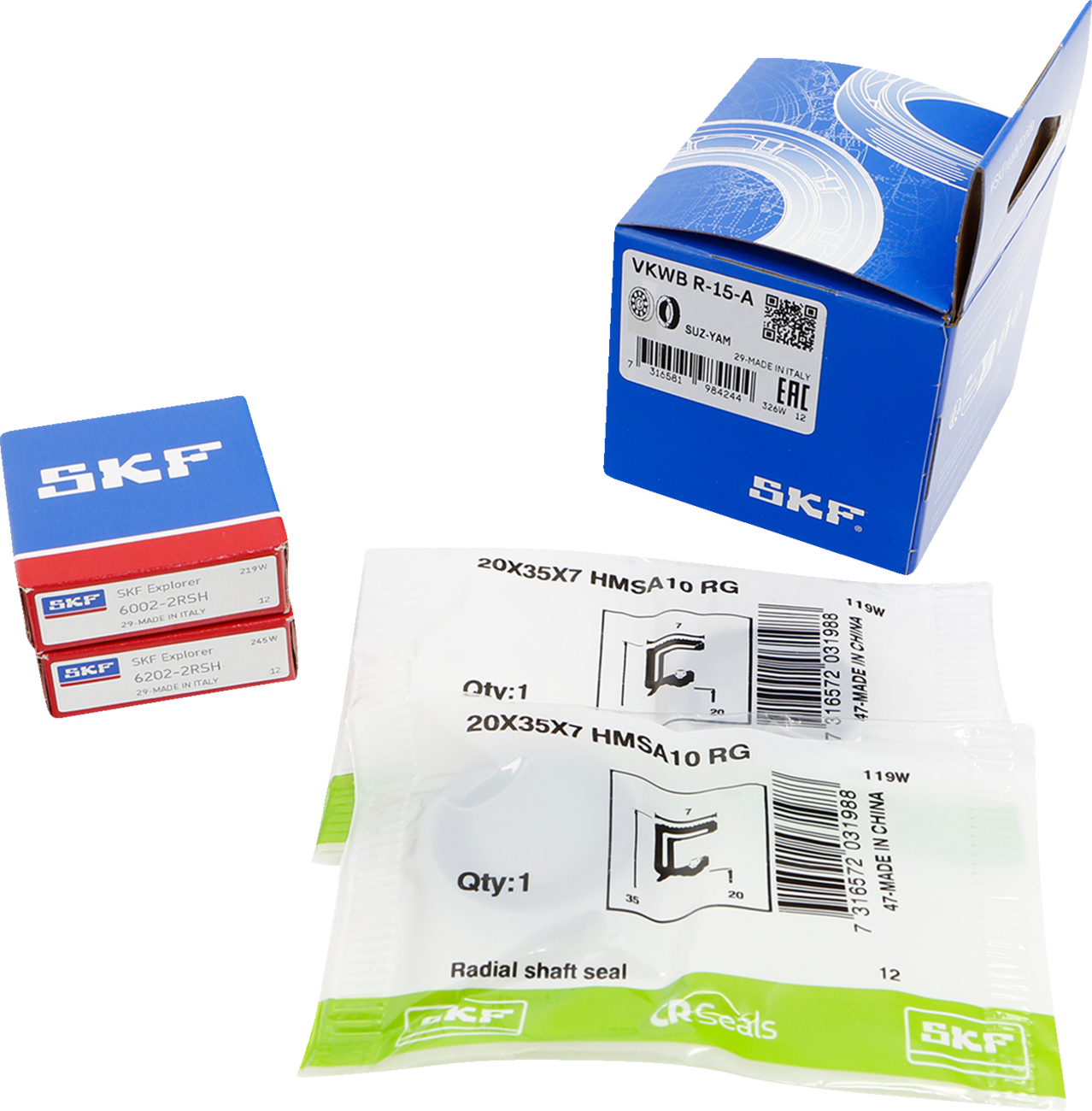 SKF Wheel Bearings with Seals Kit