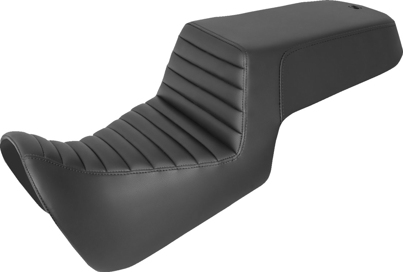 SADDLEMEN Step-Up Seat — Front Tuck-n-Roll/Rear Smooth