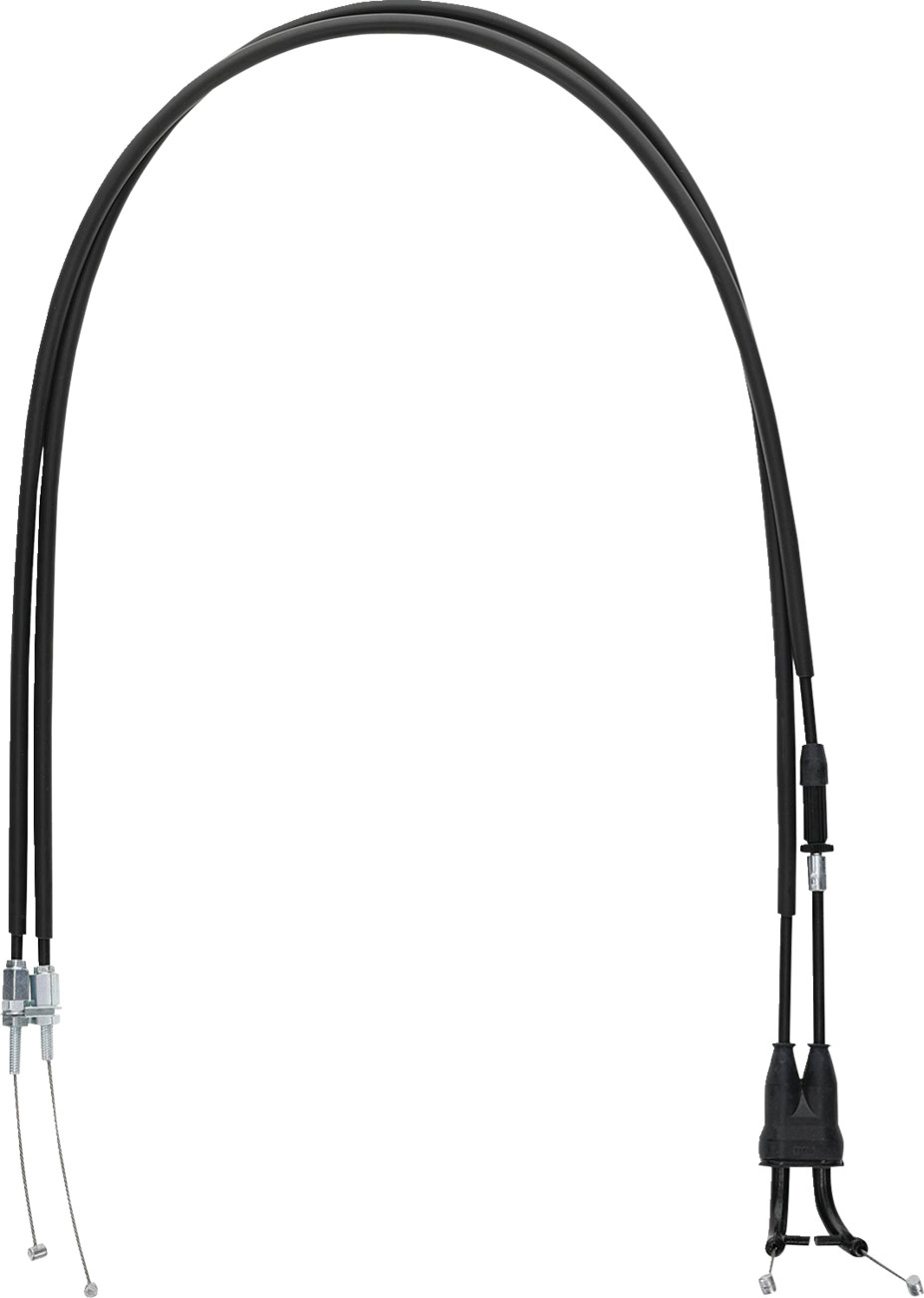 Moose Racing Black Vinyl Throttle Cable