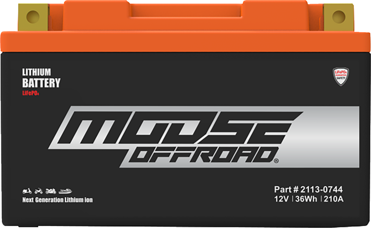 Moose Racing Lithium LiFePO4 Battery