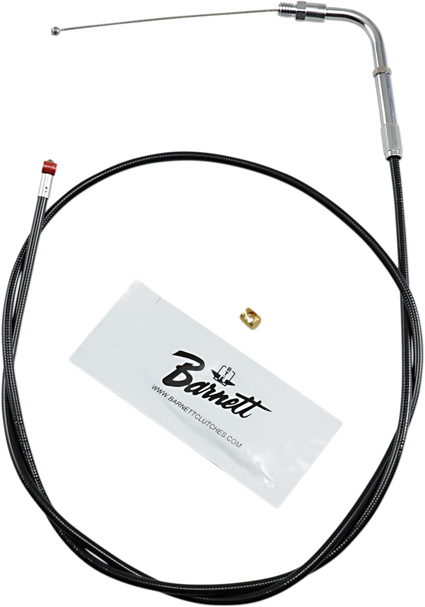 BARNETT Black Vinyl Throttle/Idle Cable