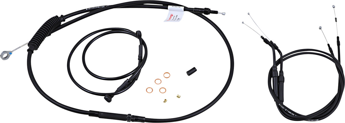 Burly T-Bar Cable Installation Kit For Harley Sportster 2004-2006