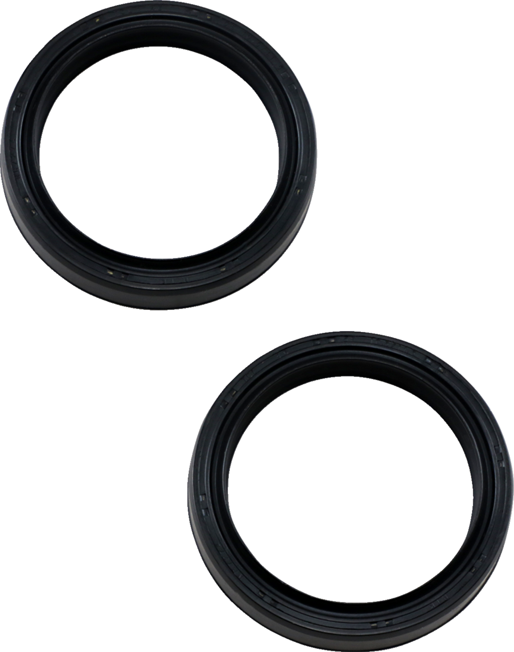 Parts unlimited Front Fork Seals - 46 mm ID x 58 mm OD x 10.5/11.5 mm T Kawasaki/Honda/Suzuki