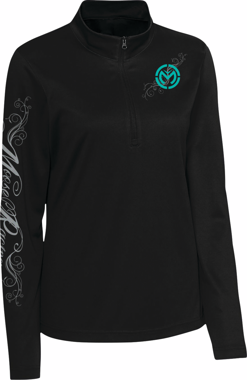 Moose Racing Flourish Women's Quarter Zip Pullover