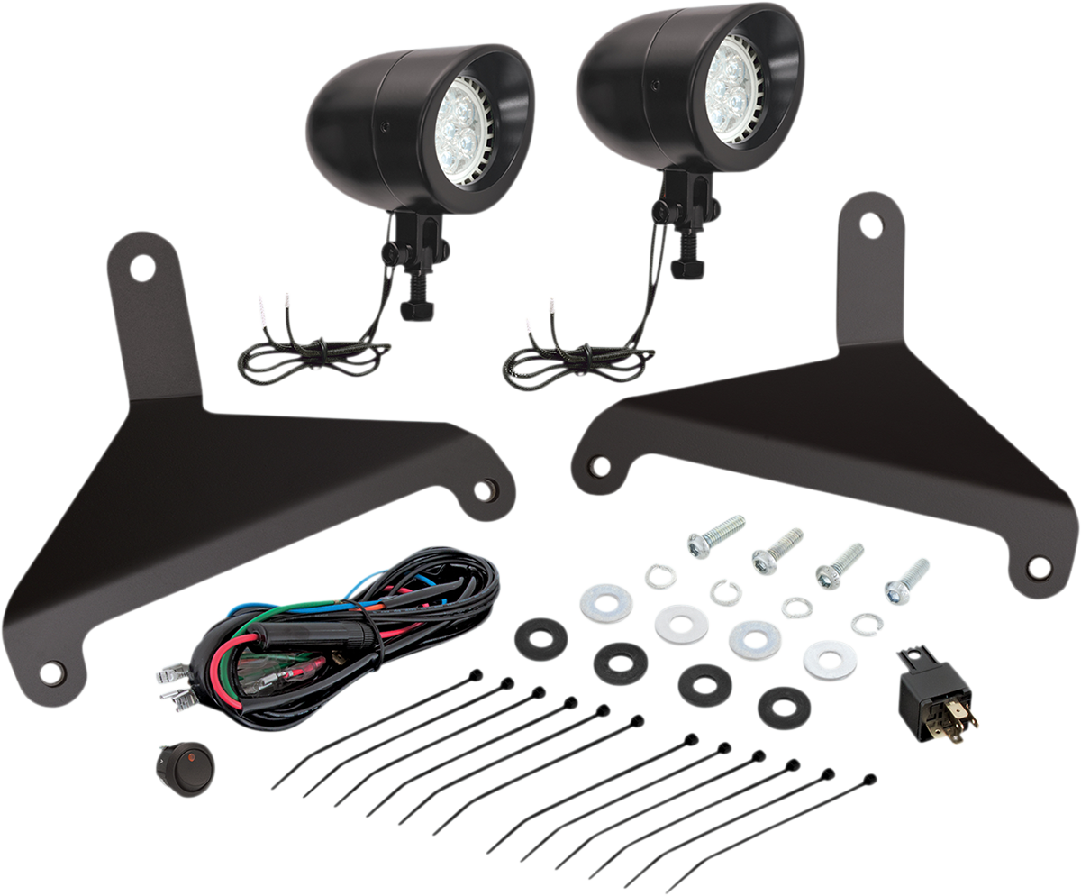 SHOW CHROME LED Mini Driving Light Kit