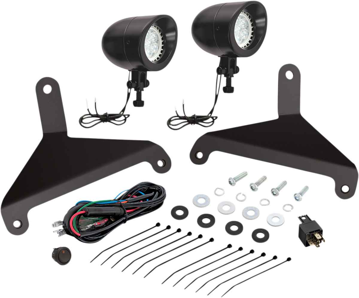SHOW CHROME LED Mini Driving Light Kit
