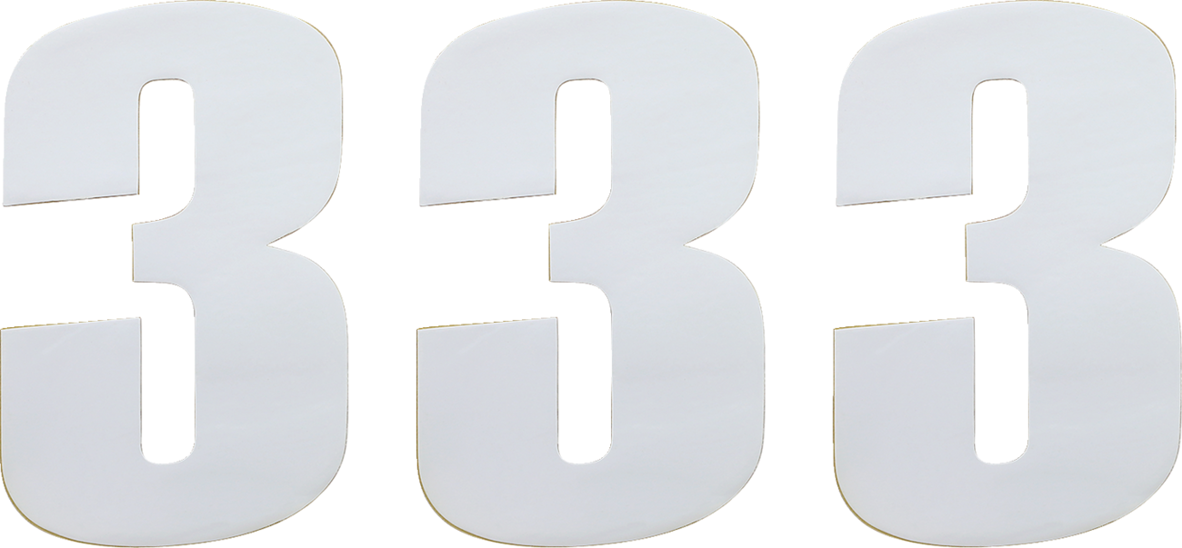 MOOSE OFFROAD Vinyl Race Numbers