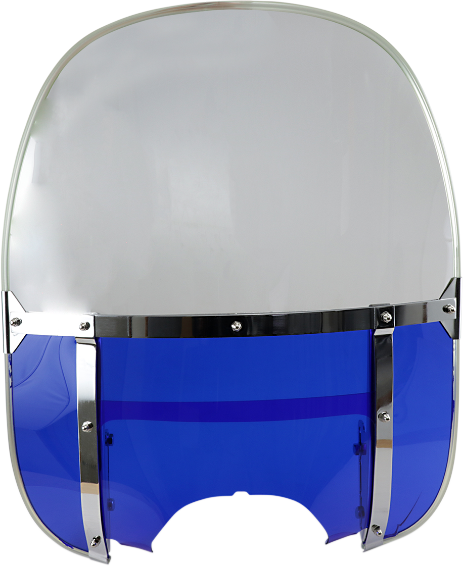 Drag specialties Windshield Kit - Blue Harley Davidson
