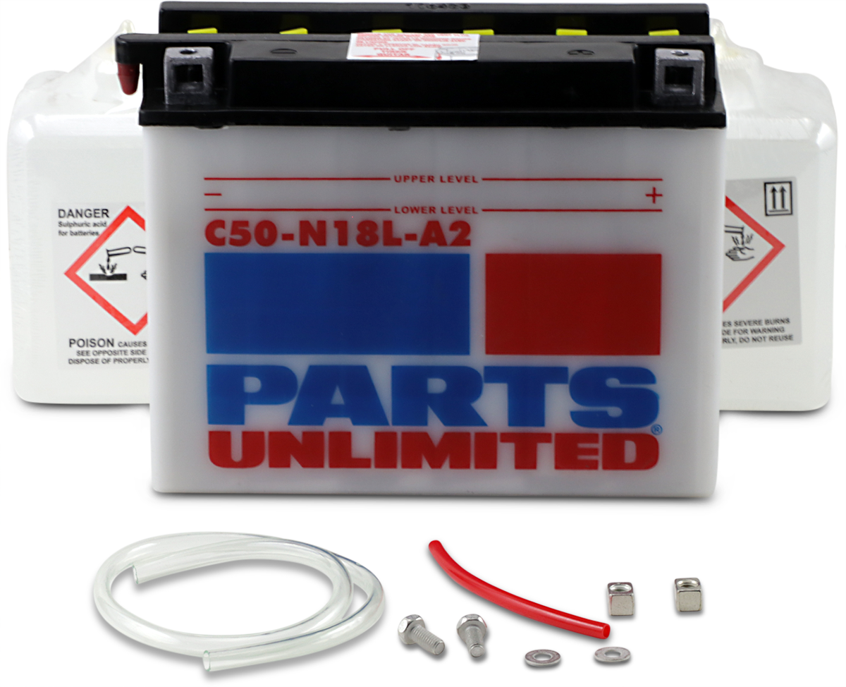 PARTS UNLIMITED Heavy-Duty 12v Battery Kit