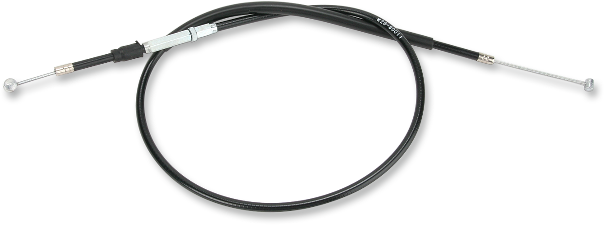 Parts unlimited Black Vinyl Clutch Cable - Kawasaki