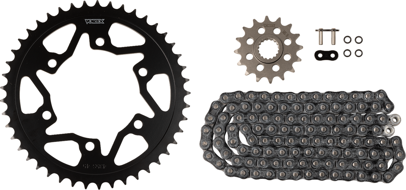 Vortex V3 HFR Quick Accel Chain And Sprocket Kit Suzuki GSXR 1000 2009-2016
