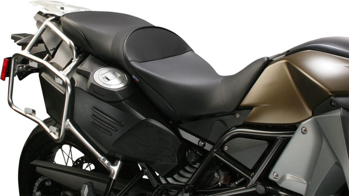 Sargent World Sport™ Performance Seat - Black - Carbon FX - Regular - BMW F800 GSA '13-'18