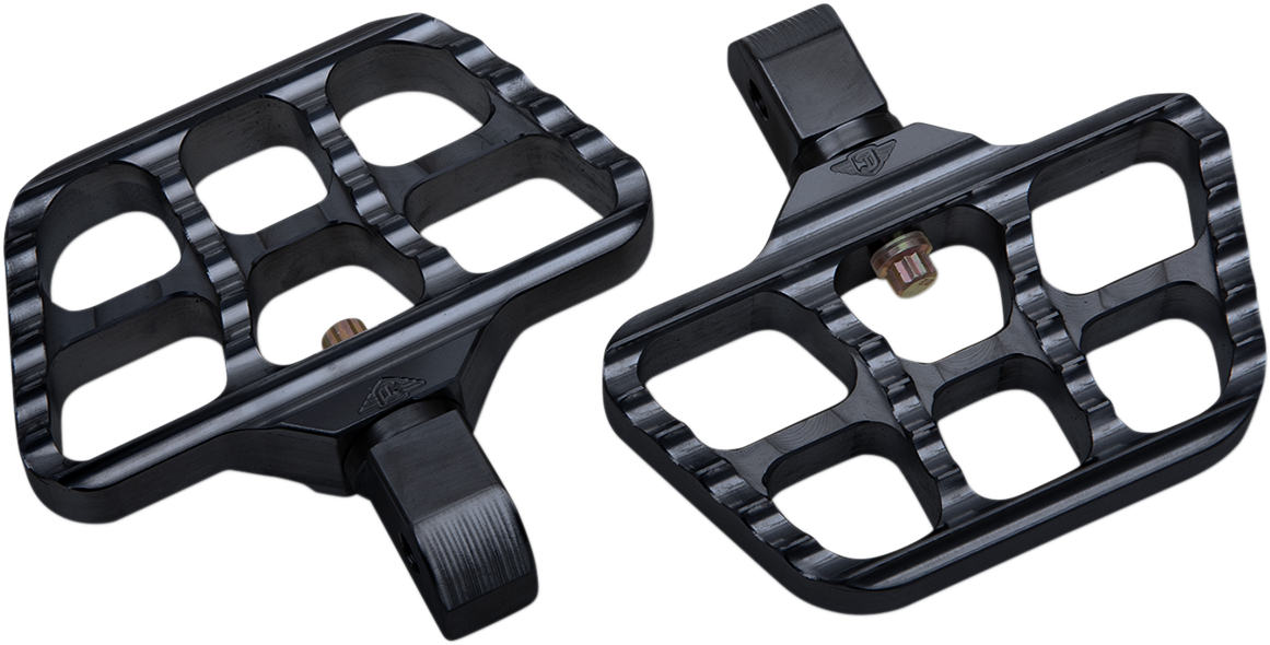 Joker Machine Serrated Mini Passenger Floorboards For Harley Softail 2018-2025