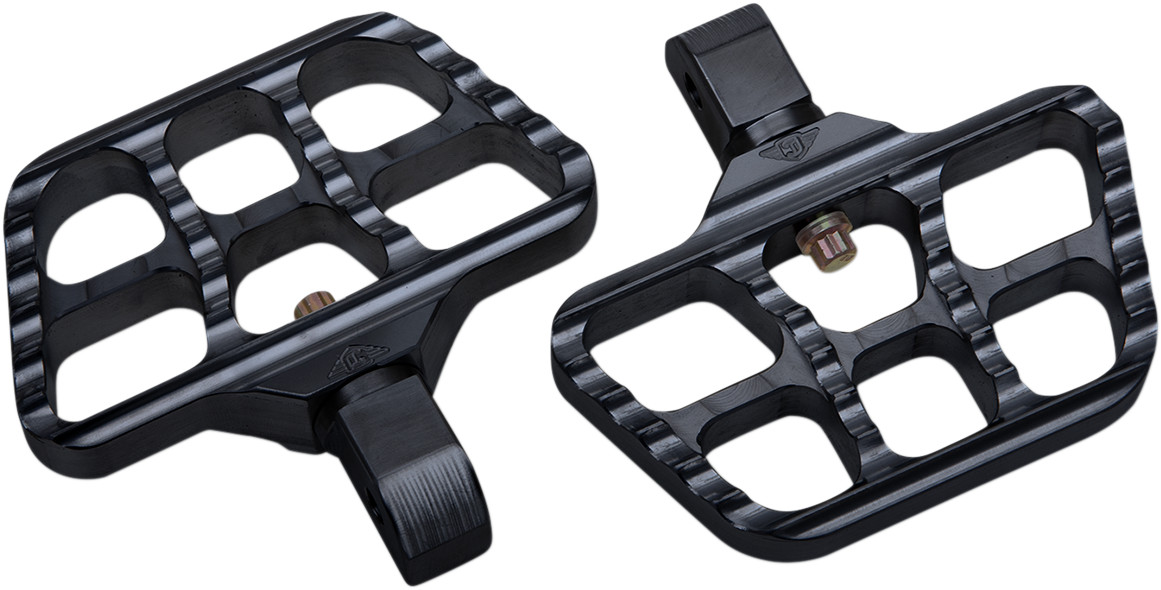 Joker Machine Serrated Mini Passenger Floorboards For Harley Softail 2018-2026