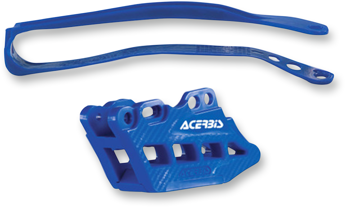 Acerbis Chain Guide 2.0 and Slider Kit - Blue - Yamaha