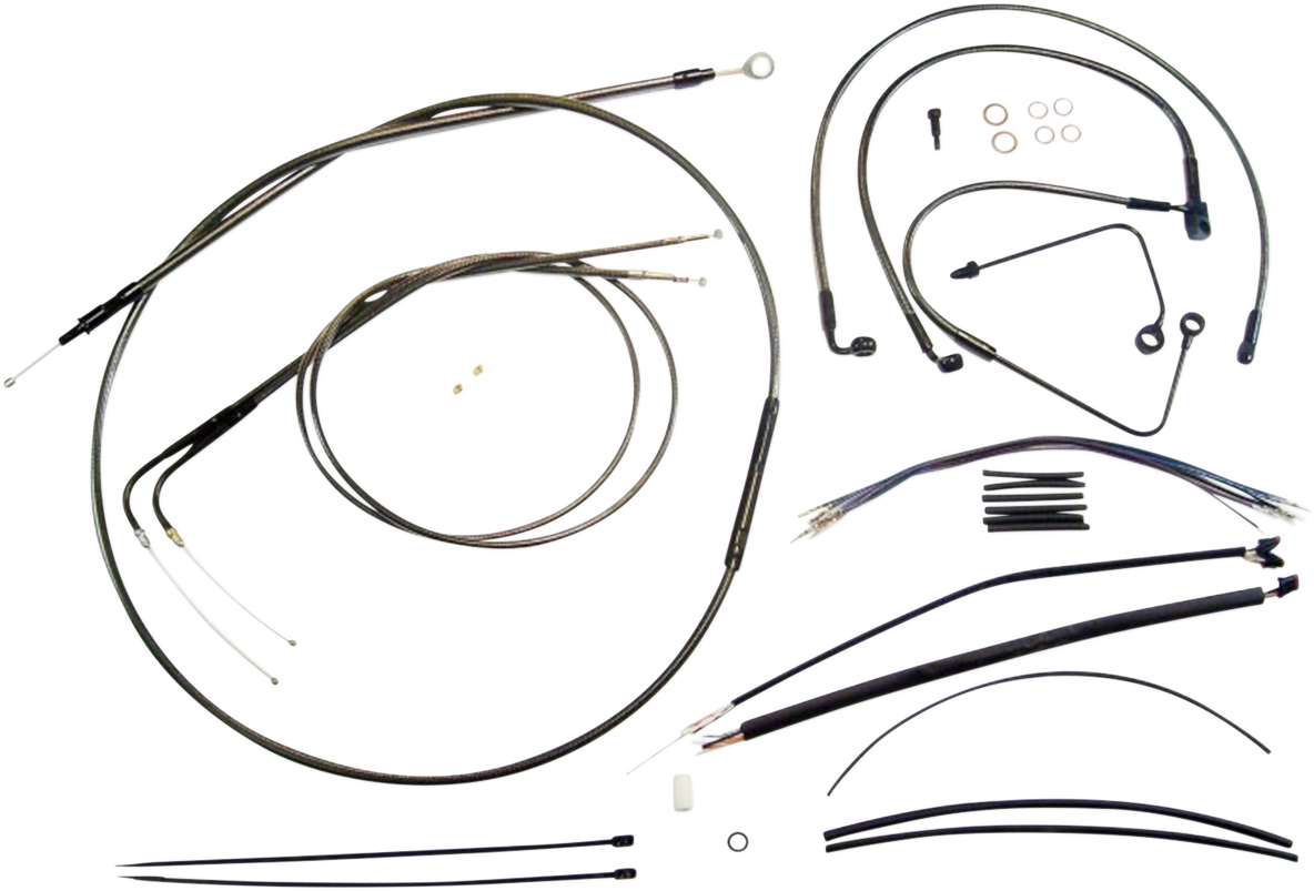 MAGNUM SHIELDING Black Pearl™ Designer Handlebar Installation Kit