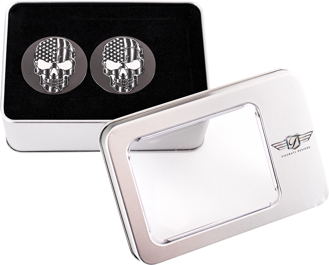 Figurati Designs Swing Arm Pivot Covers for Harley Touring 1985-2025