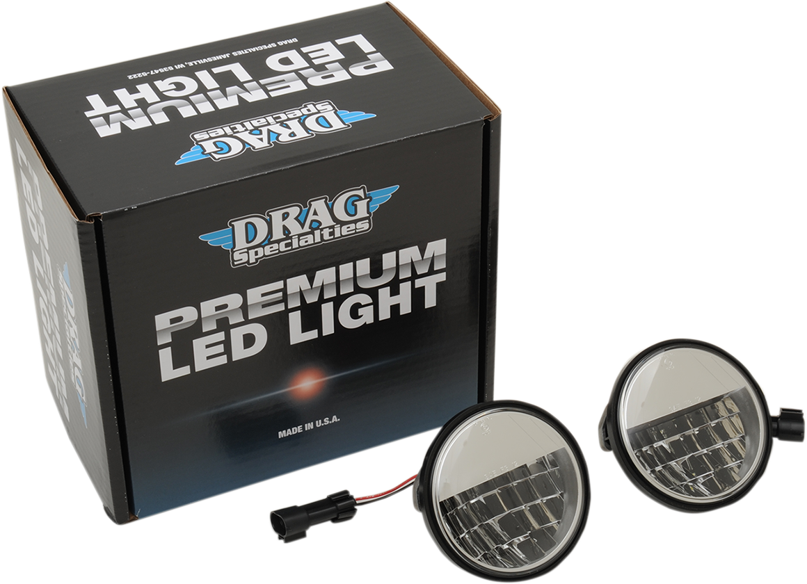 Drag specialties LIGHT FOG 4.5" LED REF PR