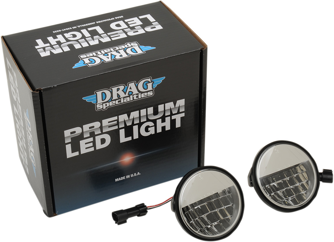 Drag specialties LIGHT FOG 4.5" LED REF PR