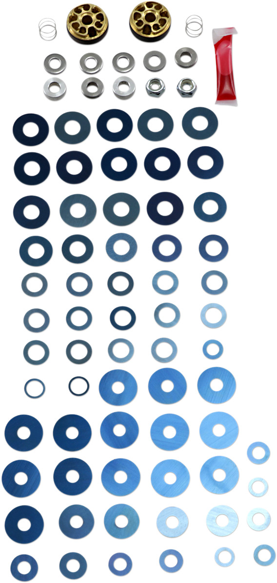 Rebound Gold Valve Fork Kit