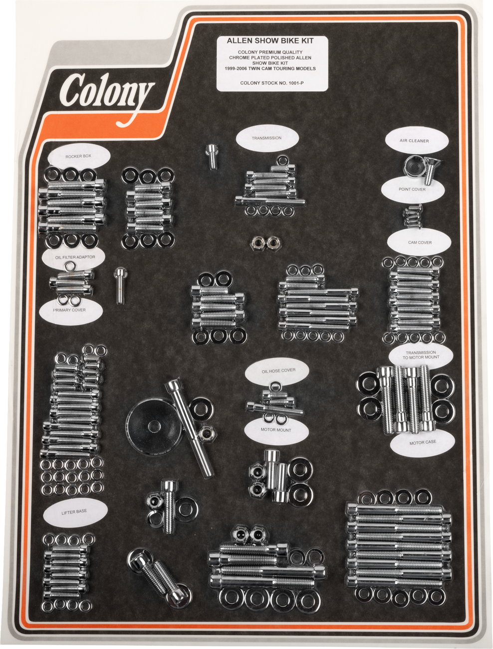 COLONY Complete Motor Bolt Kit