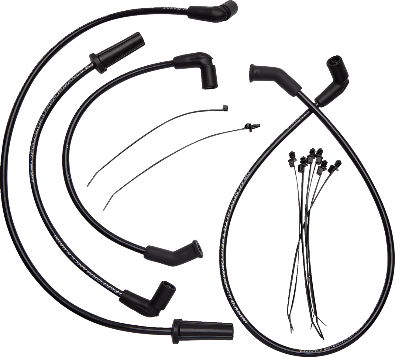 Drag specialties Spark Plug Wires - '18-'23 Softail Harley Davidson