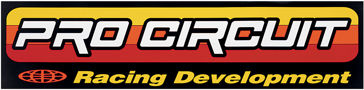 PRO CIRCUIT Original Logo Van Decal