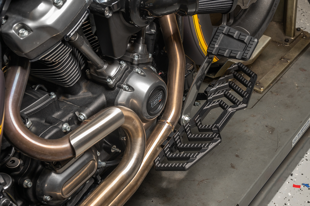 Kodlin usa Trackboards Floorboards - Black Harley Davidson