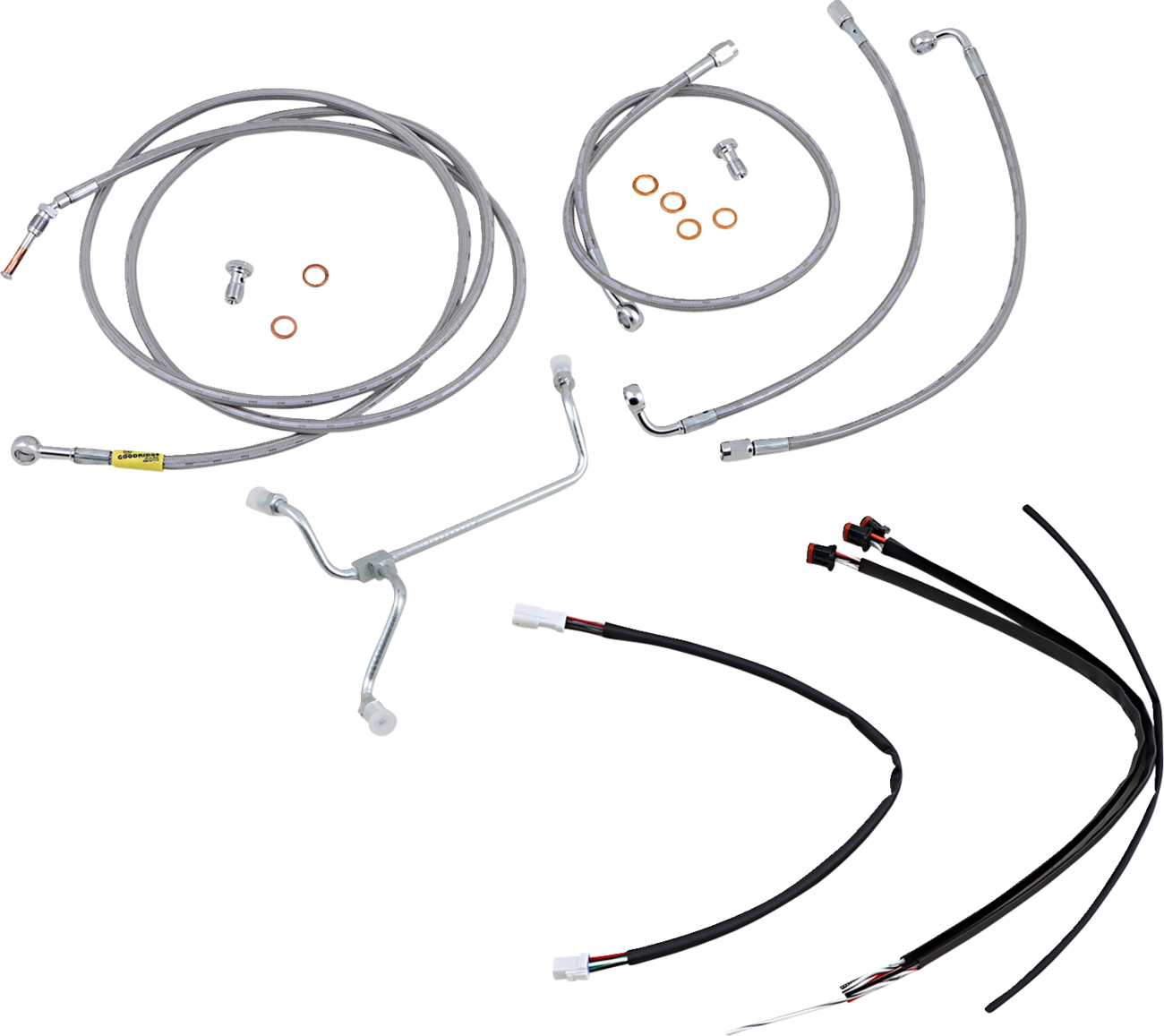 Burly Handlebar Cable Installation Kit For Harley Street Glide 2017-2020