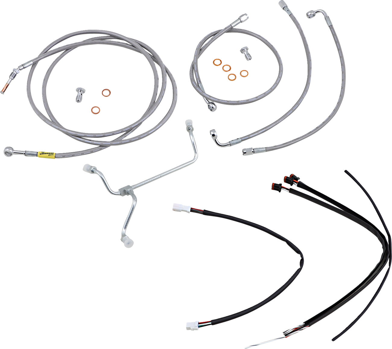 Burly Handlebar Cable Installation Kit For Harley Street Glide 2017-2020
