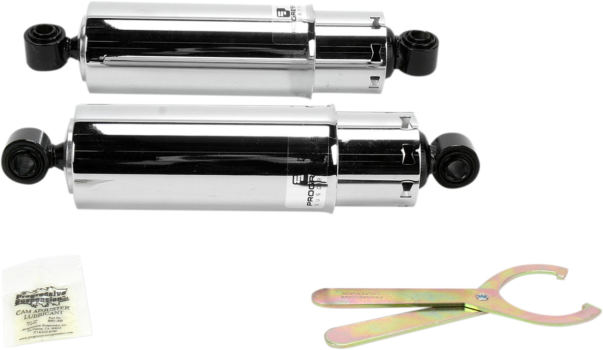 PROGRESSIVE SUSPENSION 412 Series Shocks — Chrome