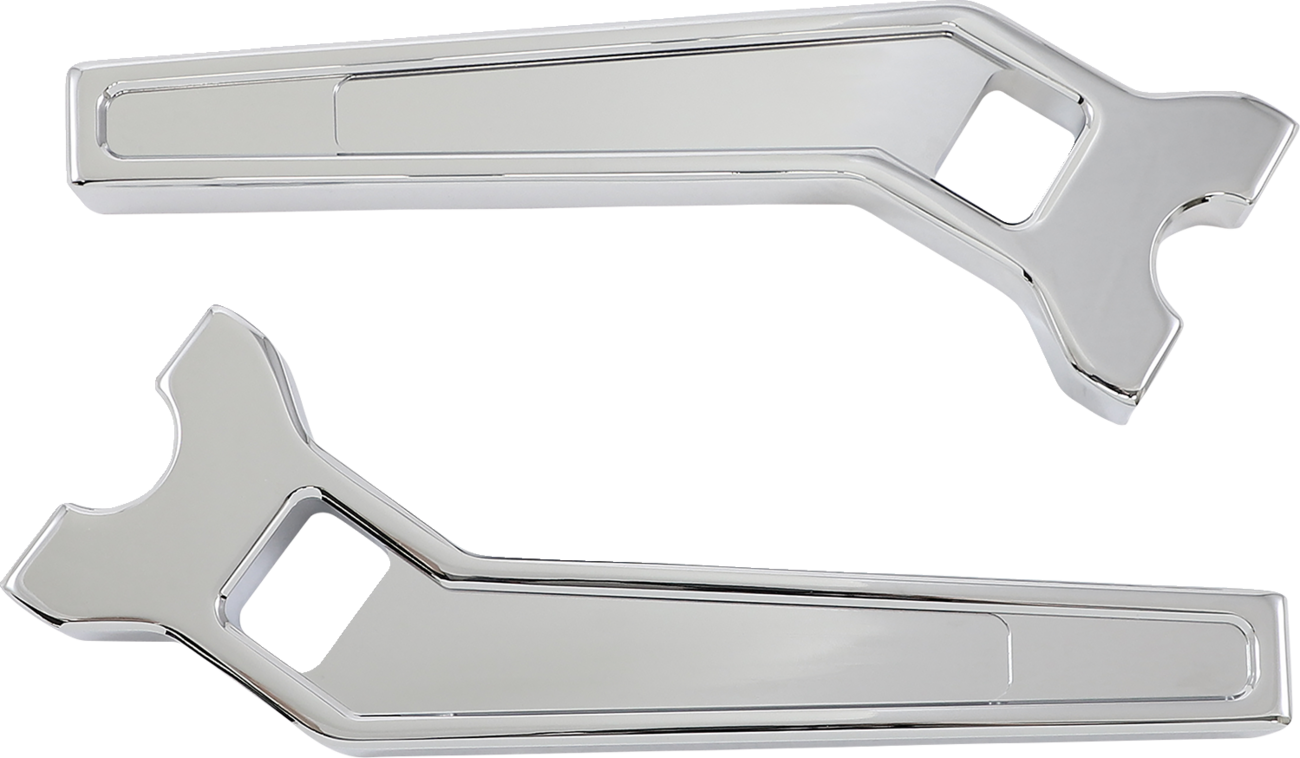 La choppers Performance Risers - Pullback - 10" x 1-1/4" - Chrome