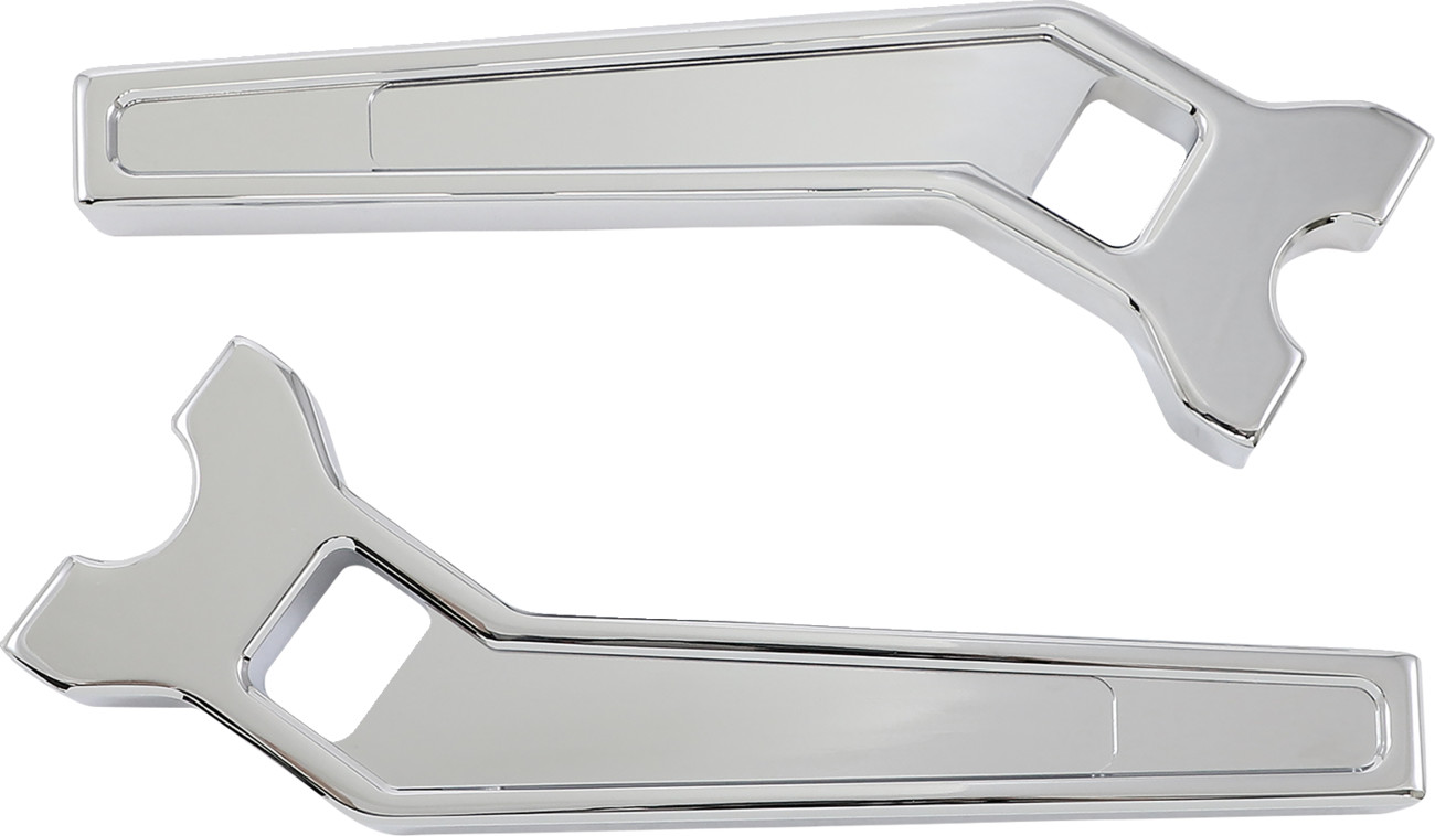 La choppers Performance Risers - Pullback - 10" x 1-1/4" - Chrome