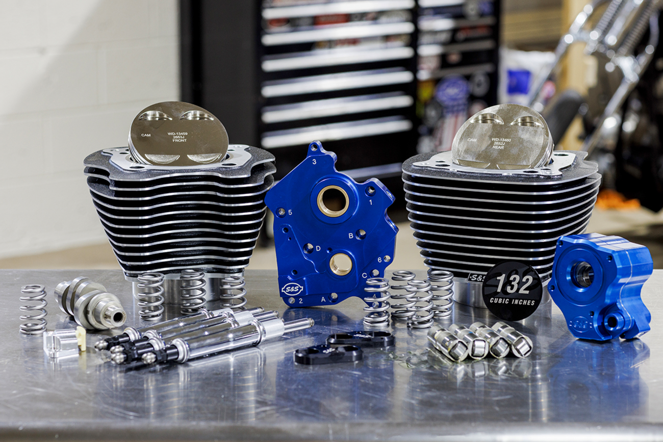 S&S CYCLE 132" Power Package Engine Performance Kit