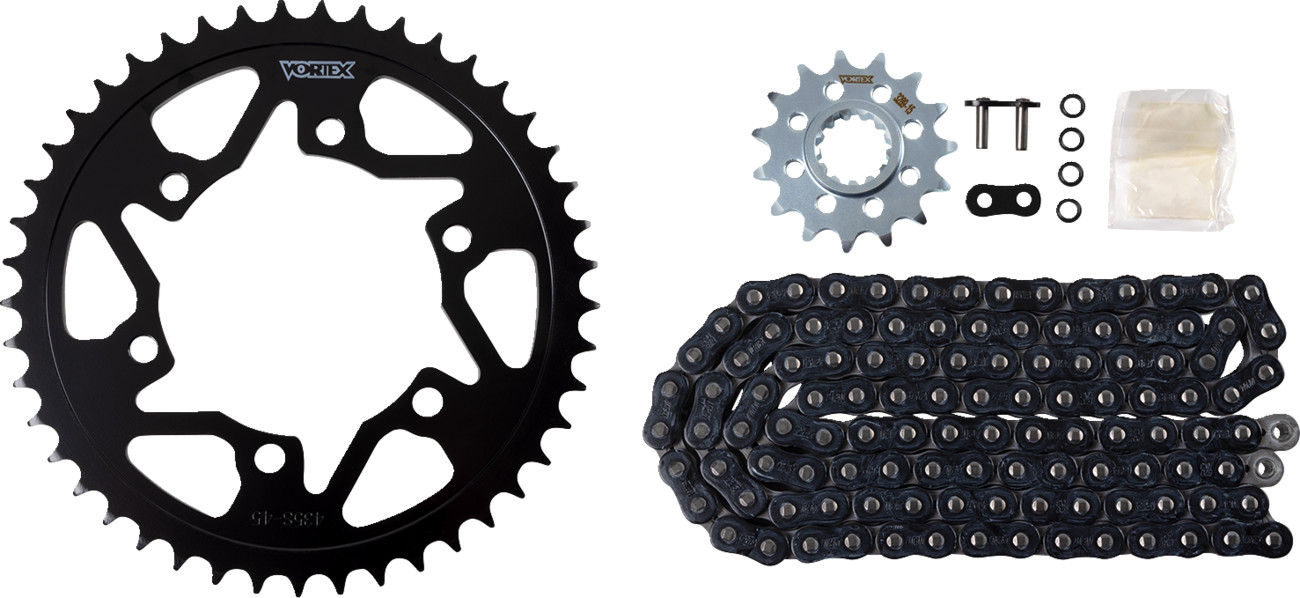 Vortex V3 HFR Quick Accel Chain And Sprocket Kit Yamaha R1 1998-2003