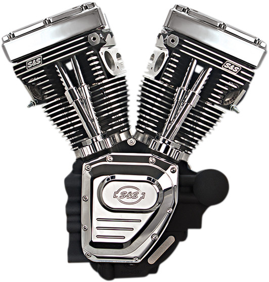 S&S CYCLE T124 Low Compression Long Block Engine