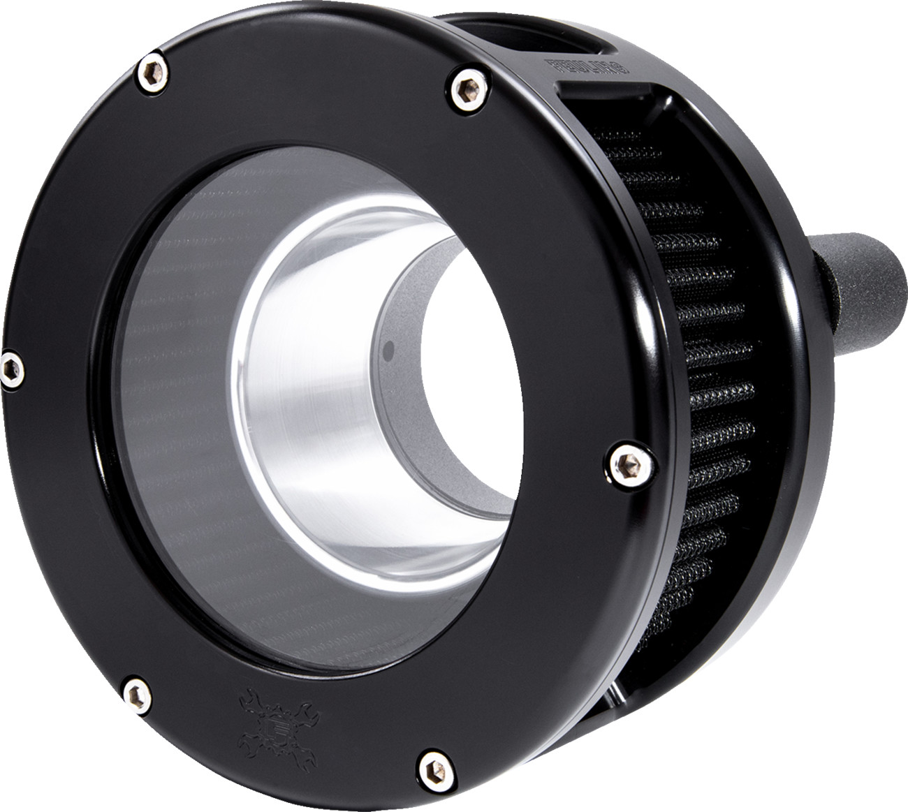Feuling BA Air Cleaner Kit With Clear Cover For Harley Milwaukee-Eight 2017-2025