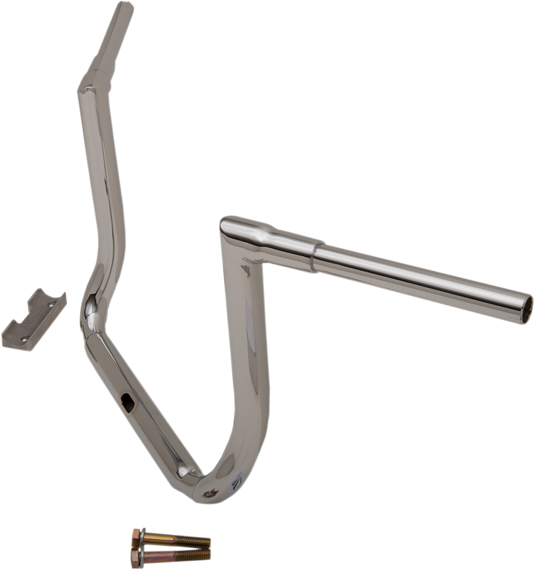 La choppers 1-1/2" Grande Twin Peaks Touring Handlebar - 14" - Chrome Harley Davidson