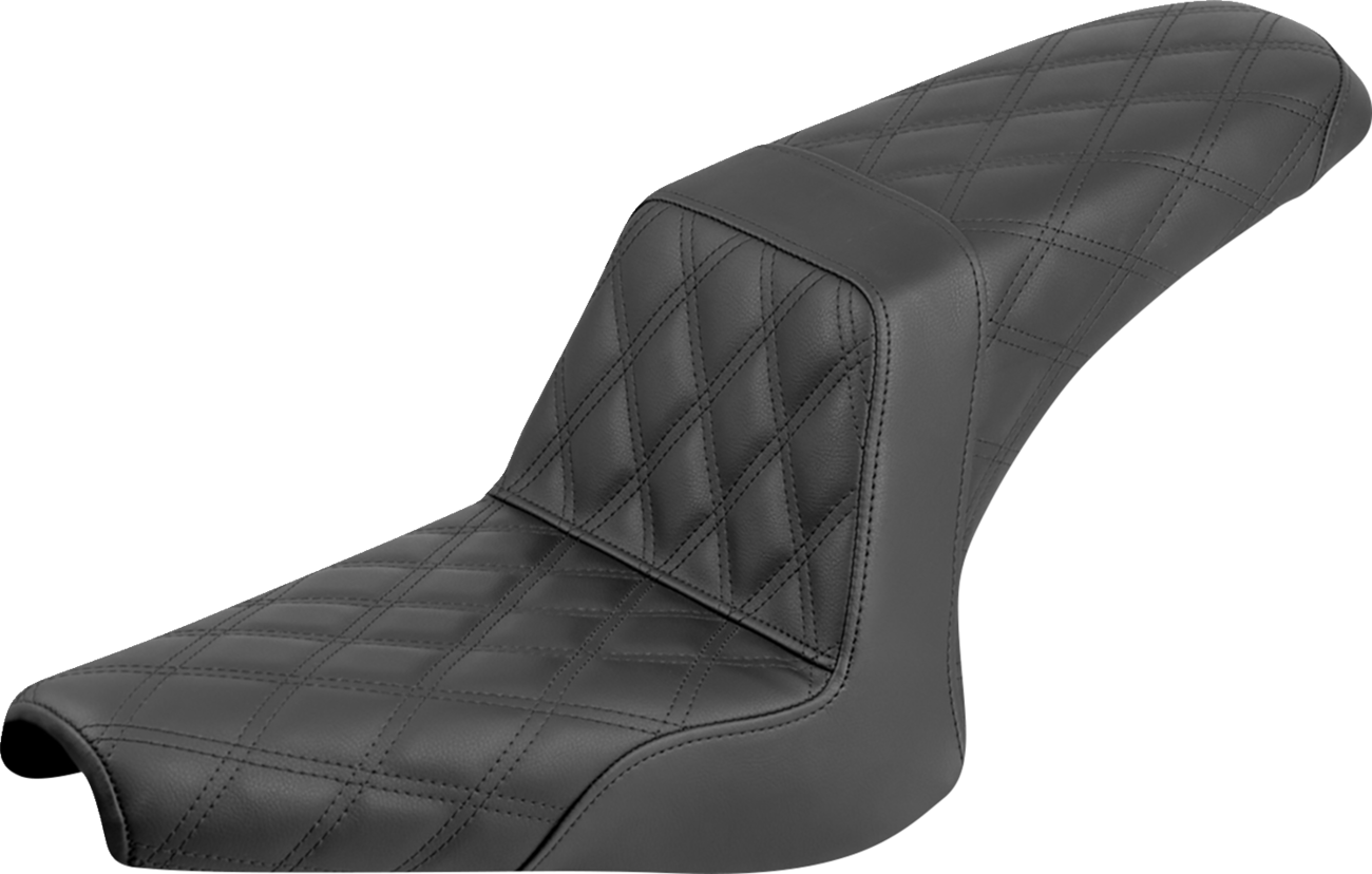 SADDLEMEN Lattice Stitch Step-Up Seat